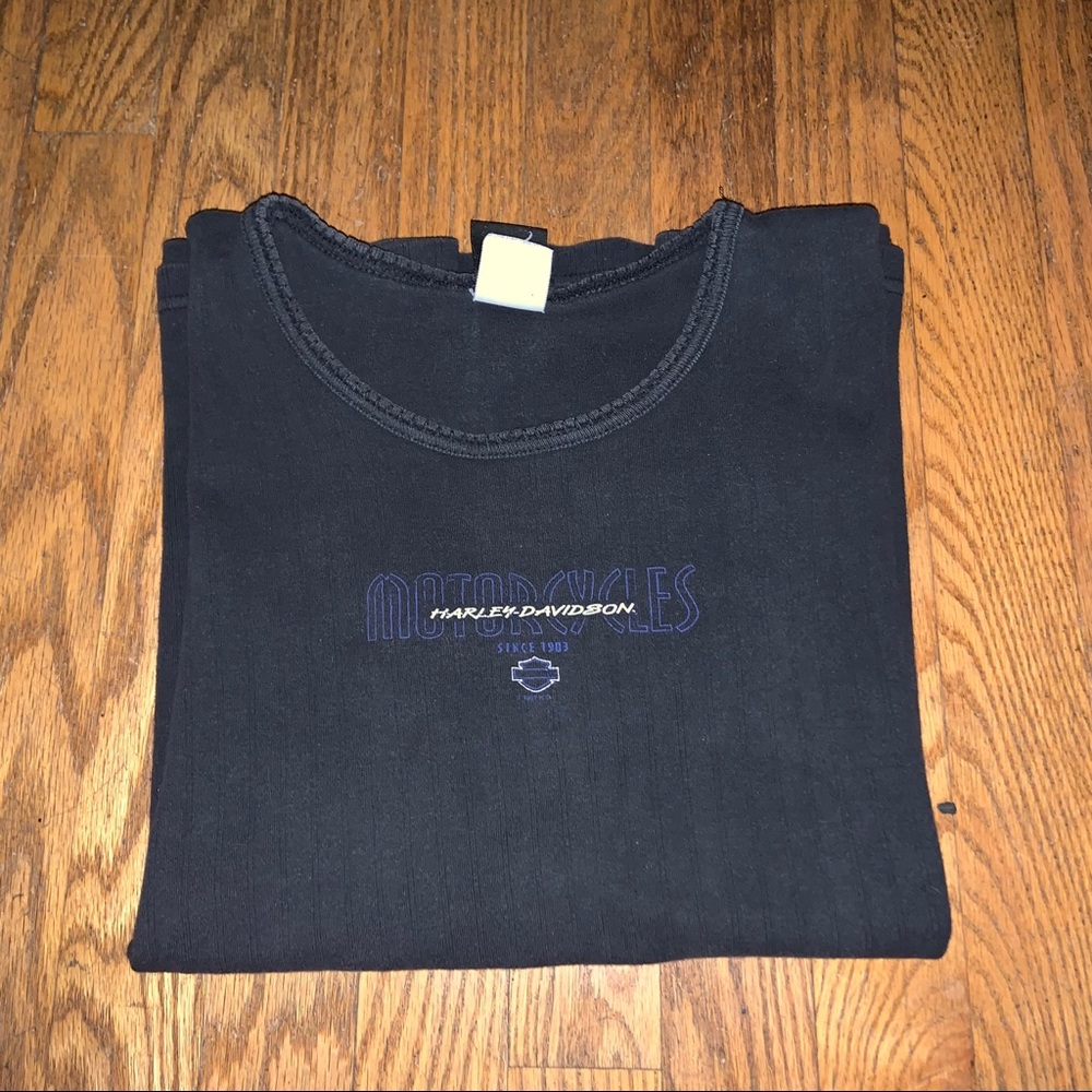 VTG 90s Harley Davidson Womens T Shirt